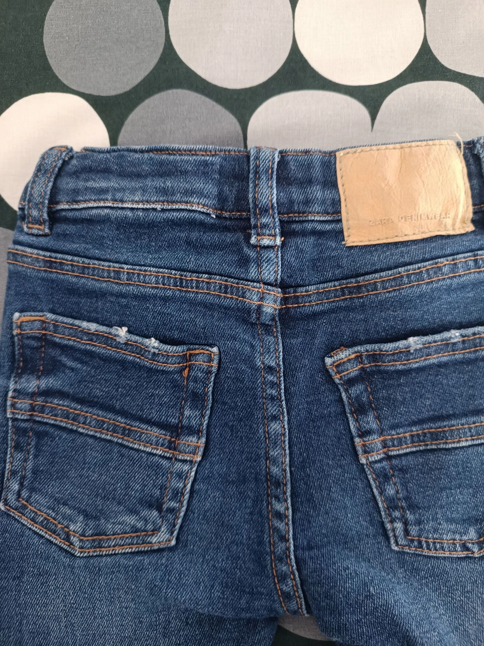 Zara denim pants 9-12 months – photo 5